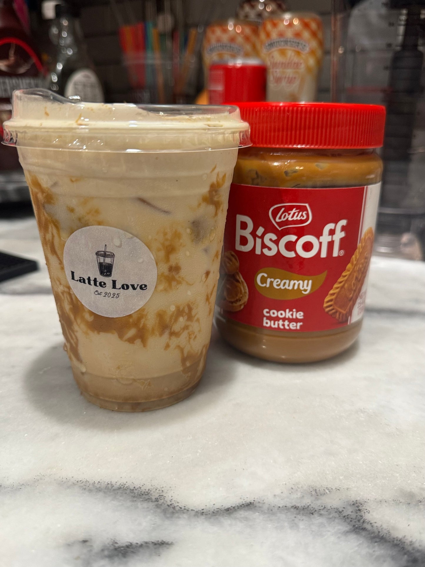 Cookie Butter Iced Latte