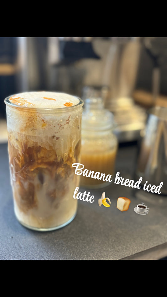 Banana Bread Iced Latte